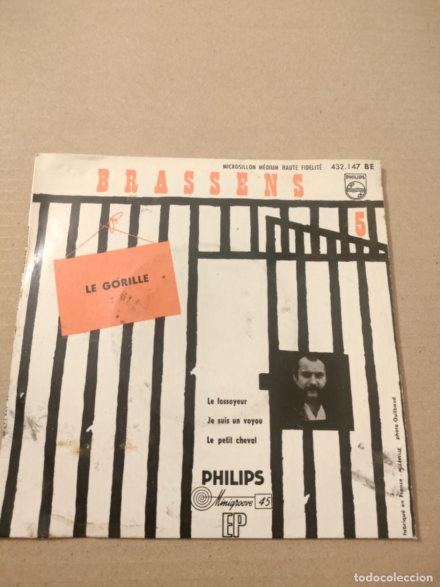 Discos de vinilo: BRASSENS - LE GORILLE - Foto 1