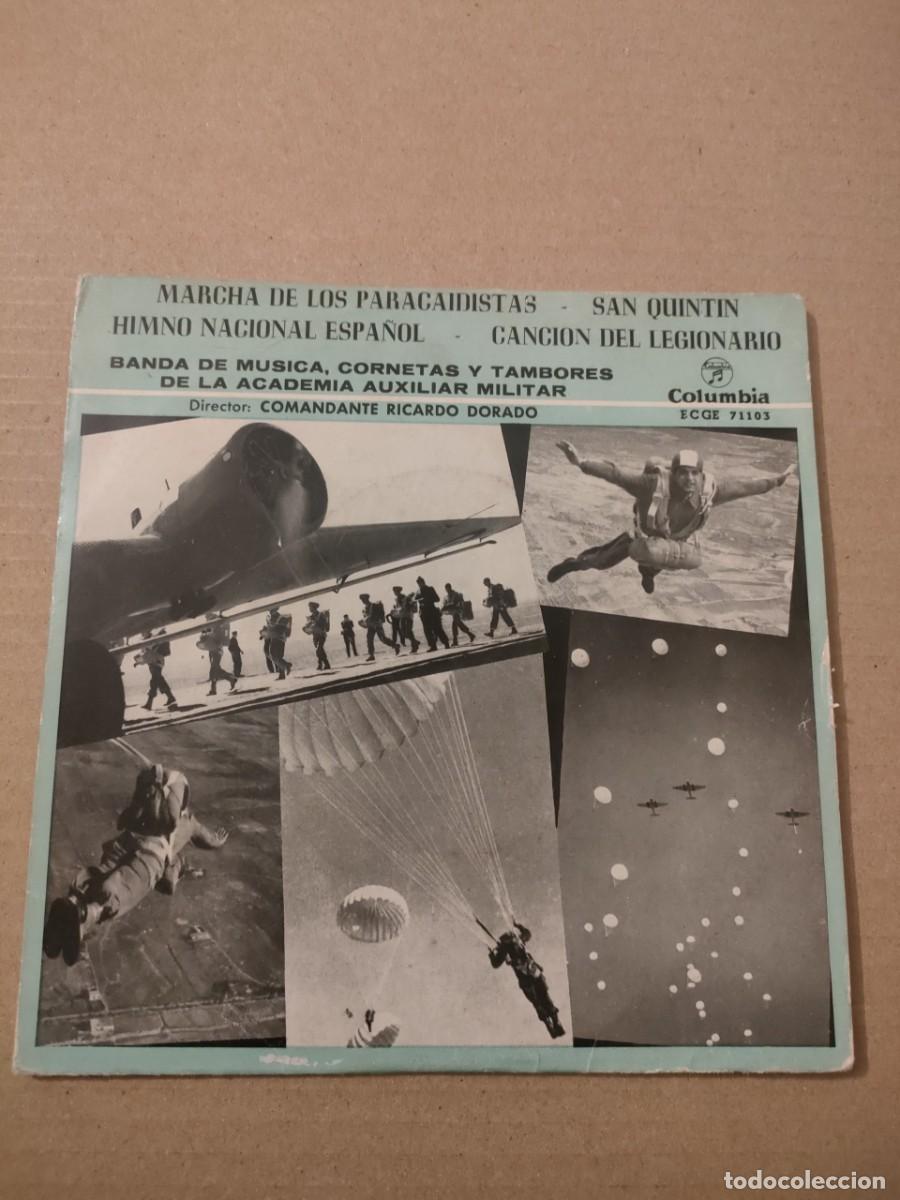 Discos de vinilo: MARCHA DE LOS PARACAIDISTAS + 3 - Foto 1