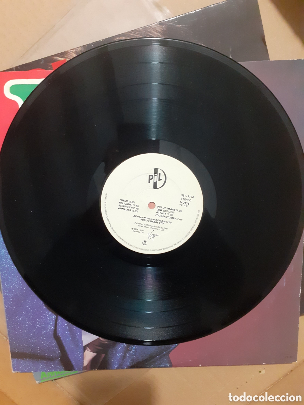 Discos de vinilo: PIL. First issue. Public Image Limited. - Foto 5