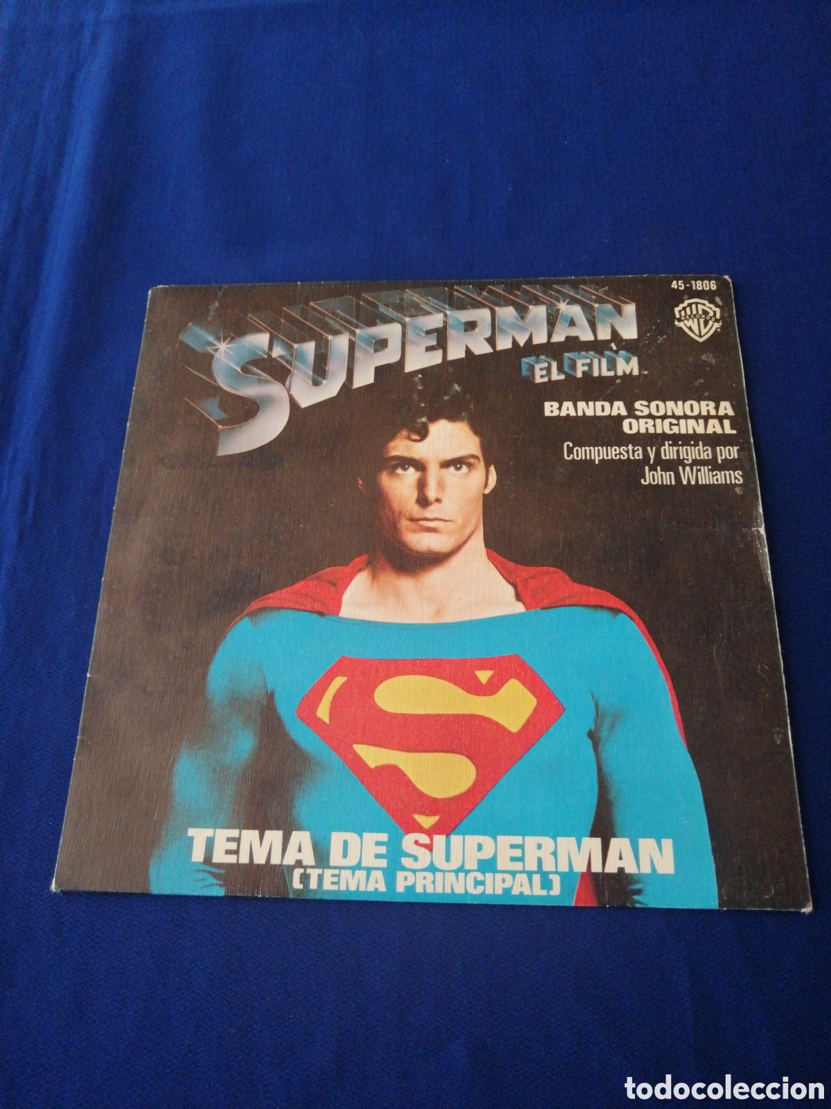 Discos de vinilo: SUPERMAN - EL FILM (TEMA PRINCIPAL) 1978 - Foto 1