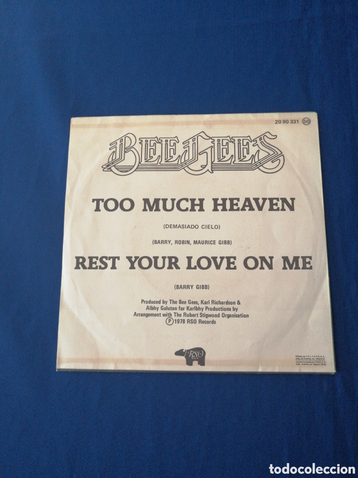 Discos de vinilo: THE BEE GEES A&Ntilde;O 1978 - Foto 2