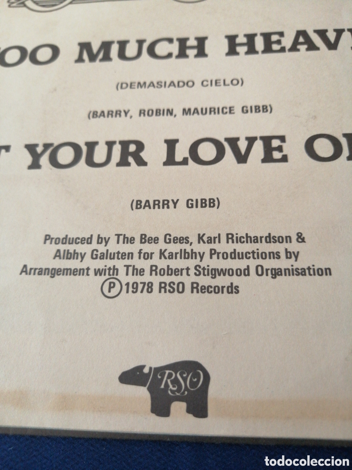 Discos de vinilo: THE BEE GEES A&Ntilde;O 1978 - Foto 3