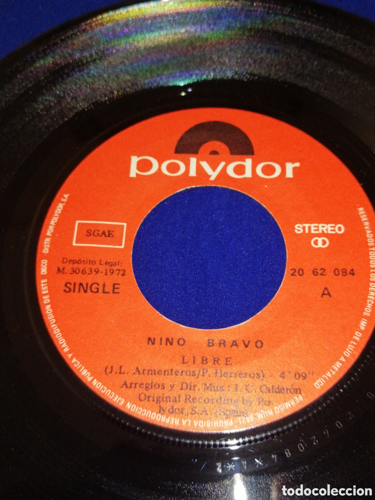 Discos de vinilo: NINO BRAVO - LIBRE - VETE( POLIYDOR) - Foto 9