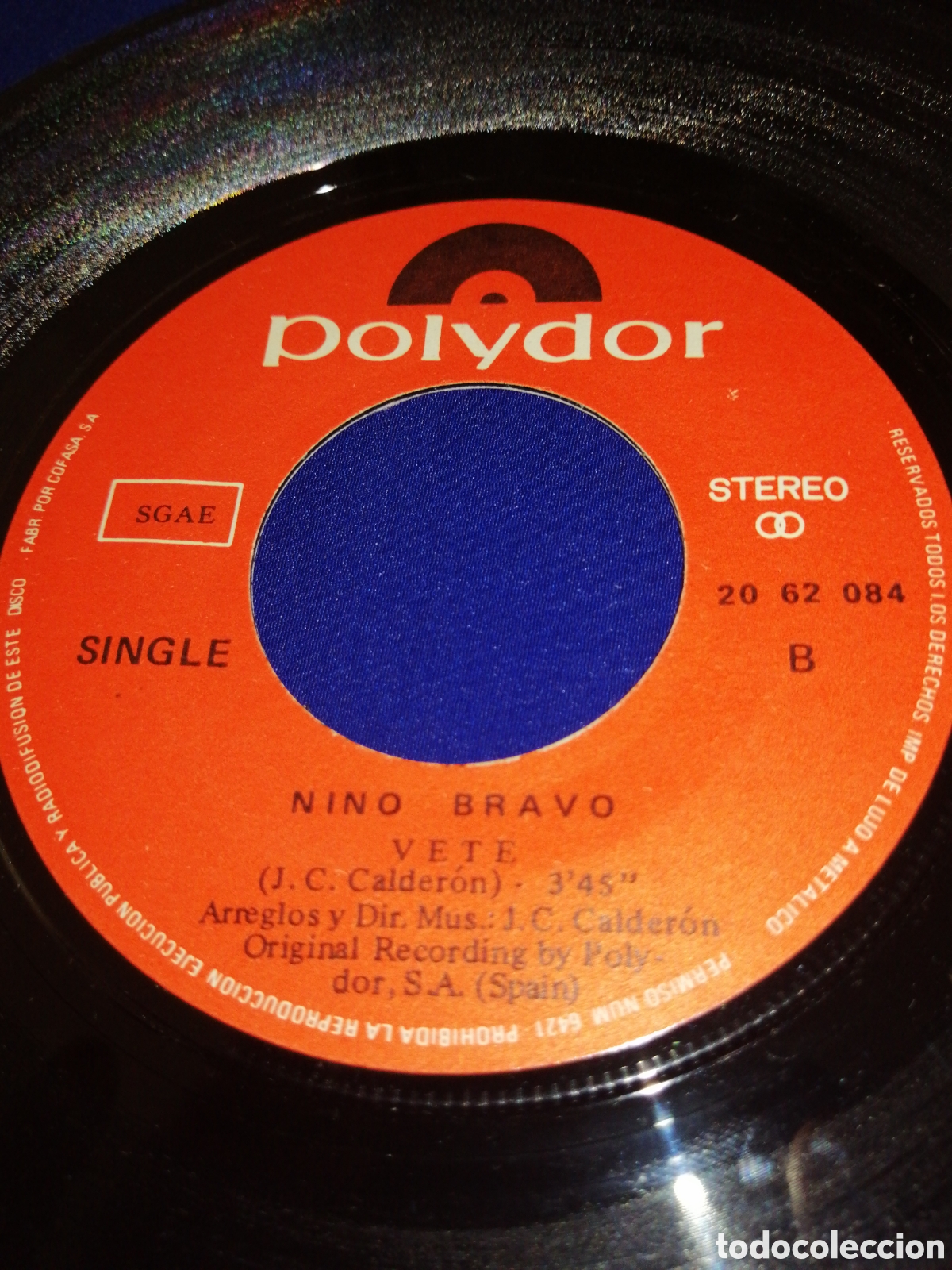 Discos de vinilo: NINO BRAVO - LIBRE - VETE( POLIYDOR) - Foto 10