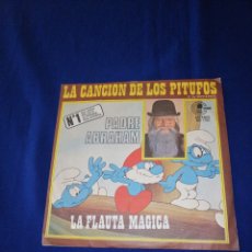 Discos de vinilo: LA CANCIÓN DE LOS PITUFOS - PADRE ABRAHAM - CARNAY 1977