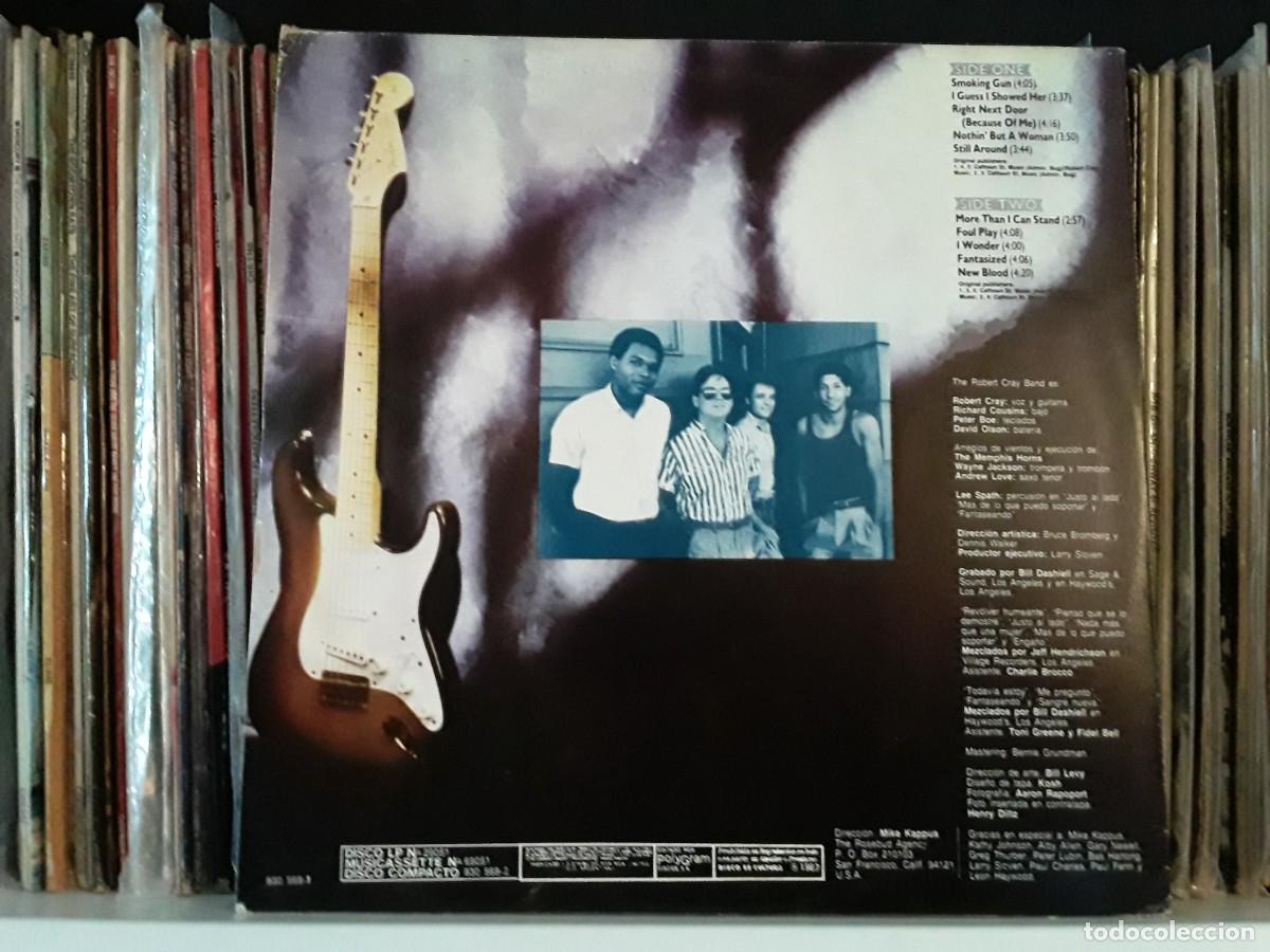 Discos de vinilo: ROBERT CRAY - STRONG PERSUADER . LP edic. argentina - Foto 2