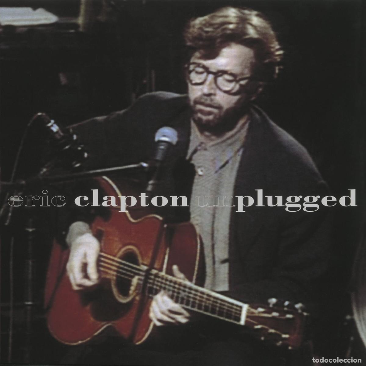 Discos de vinilo: ERIC CLAPTON, UNPLUGGET, DOBLE LP DESPLEGABLE, COMO NUEVO - Foto 1