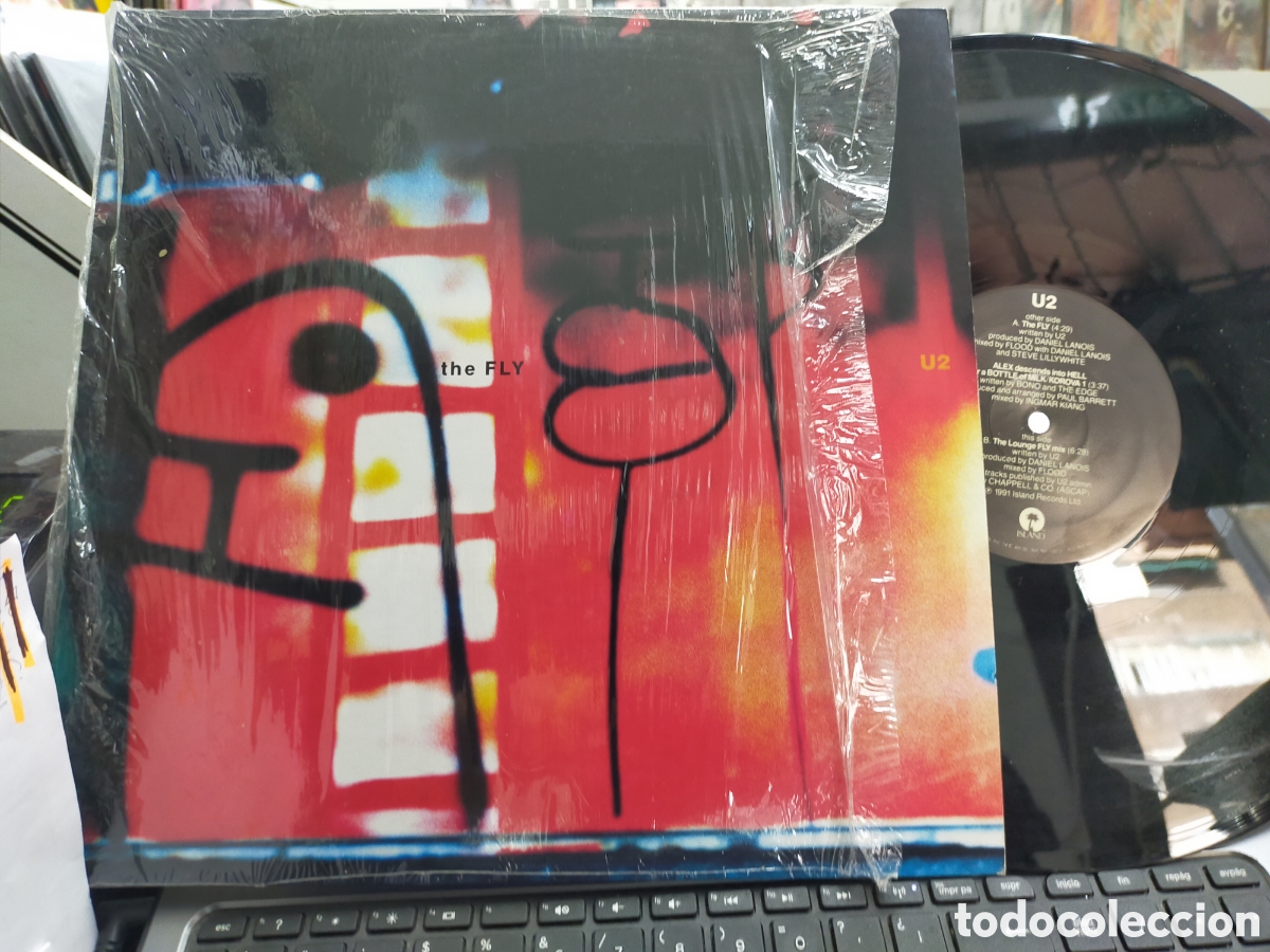 Discos de vinilo: U2 maxi the fly u.s.a. 1991 - Foto 1