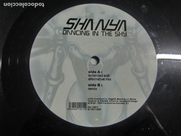 Discos de vinilo: SHANYA - DANCING IN THE SKY - Foto 3