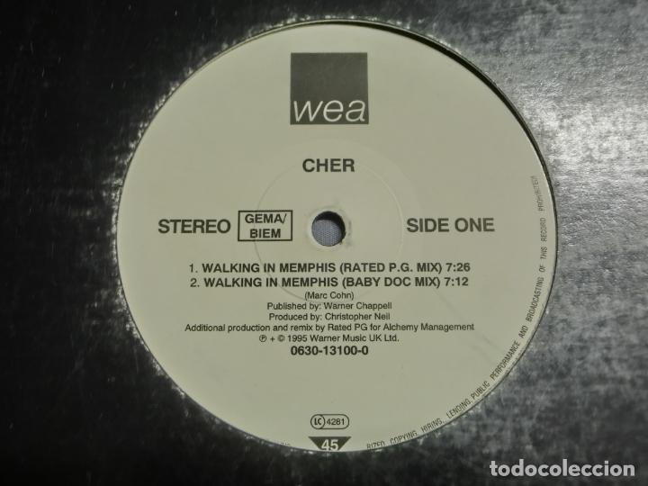 Discos de vinilo: Cher &ndash; Walking In Memphis - Foto 2
