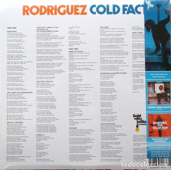 Discos de vinilo: Rodriguez - Cold Fact LP - Foto 2