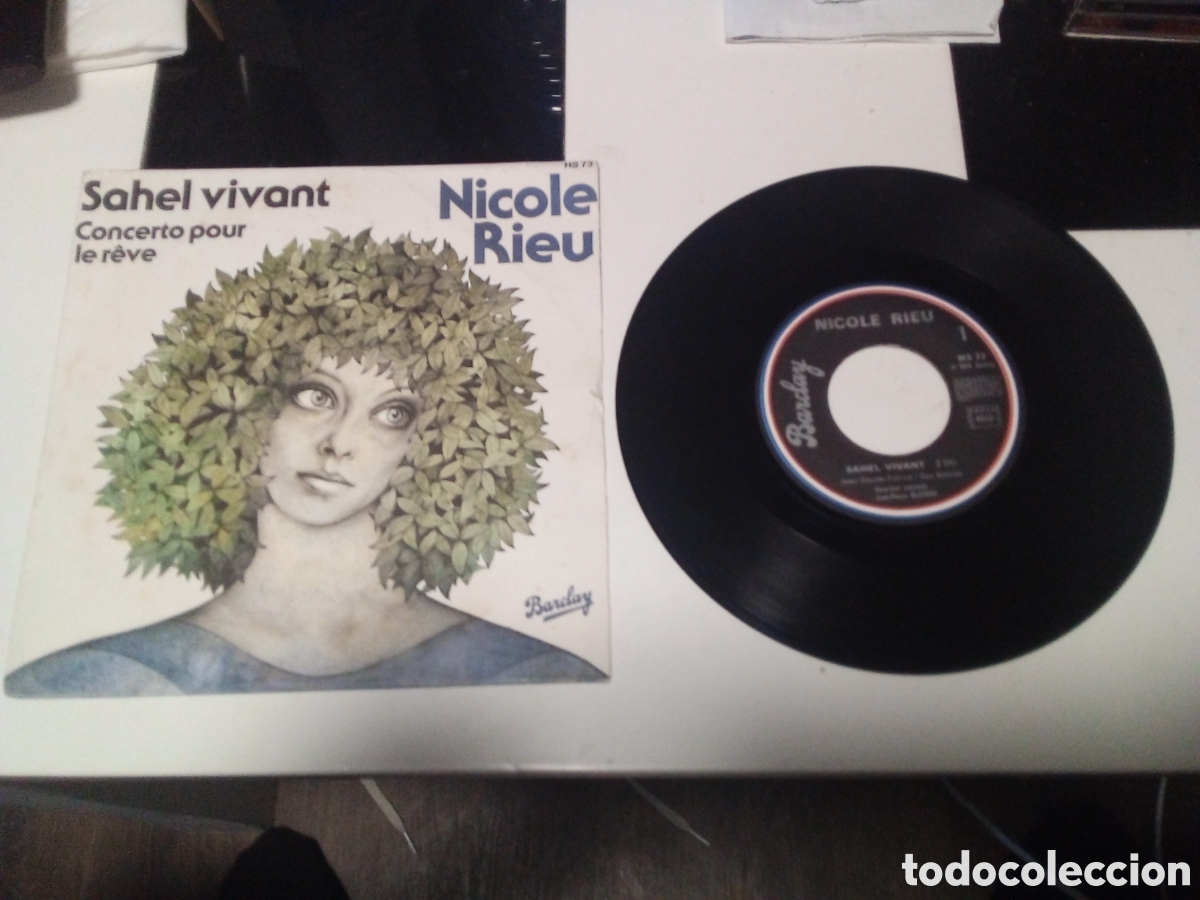 Discos de vinilo: NICOLE RIEU - SAHEL VIVANT - - Foto 1