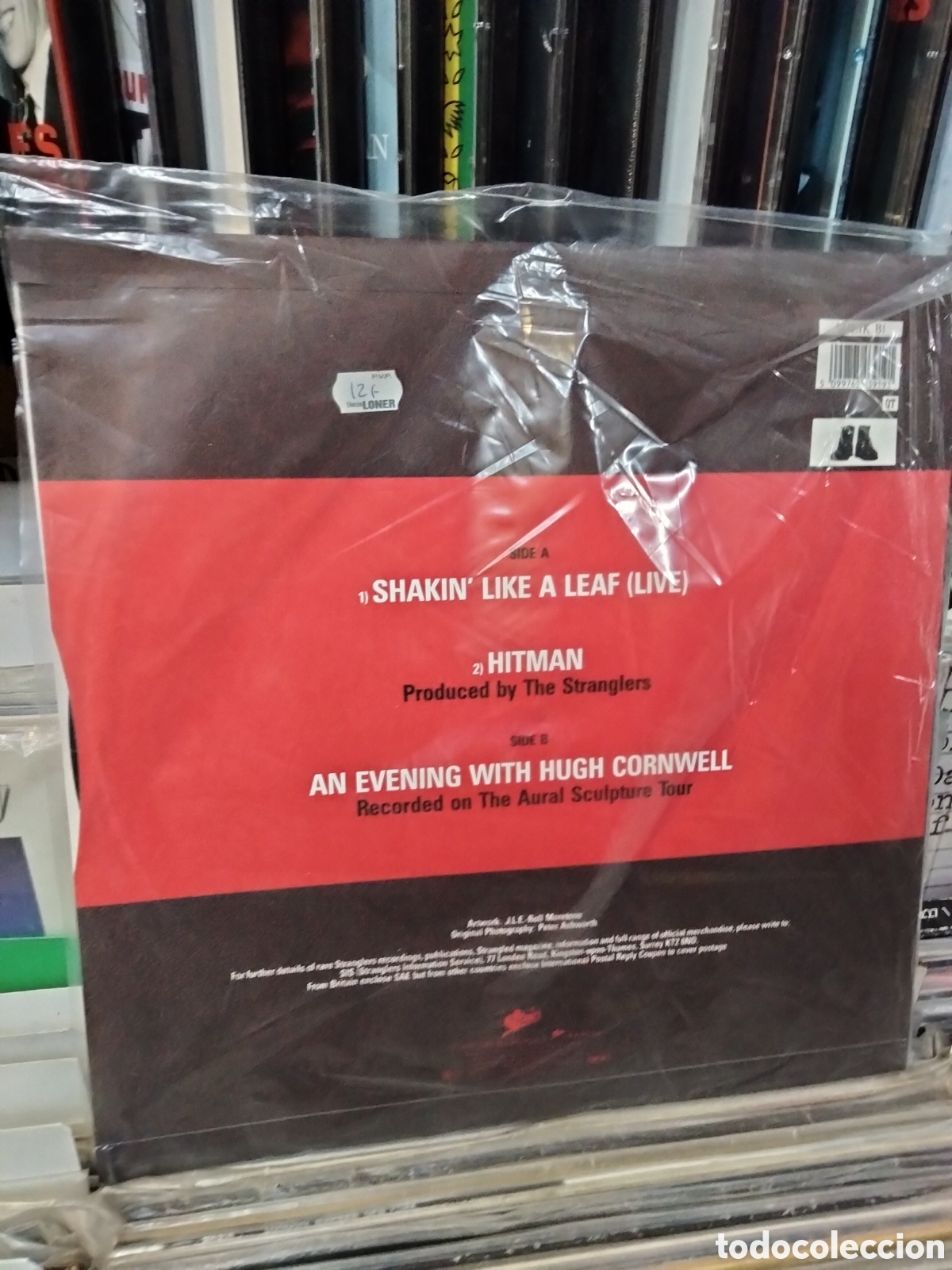 Discos de vinilo: The stranglers shakin like a leaf live versi&oacute;n official bootleg - Foto 2