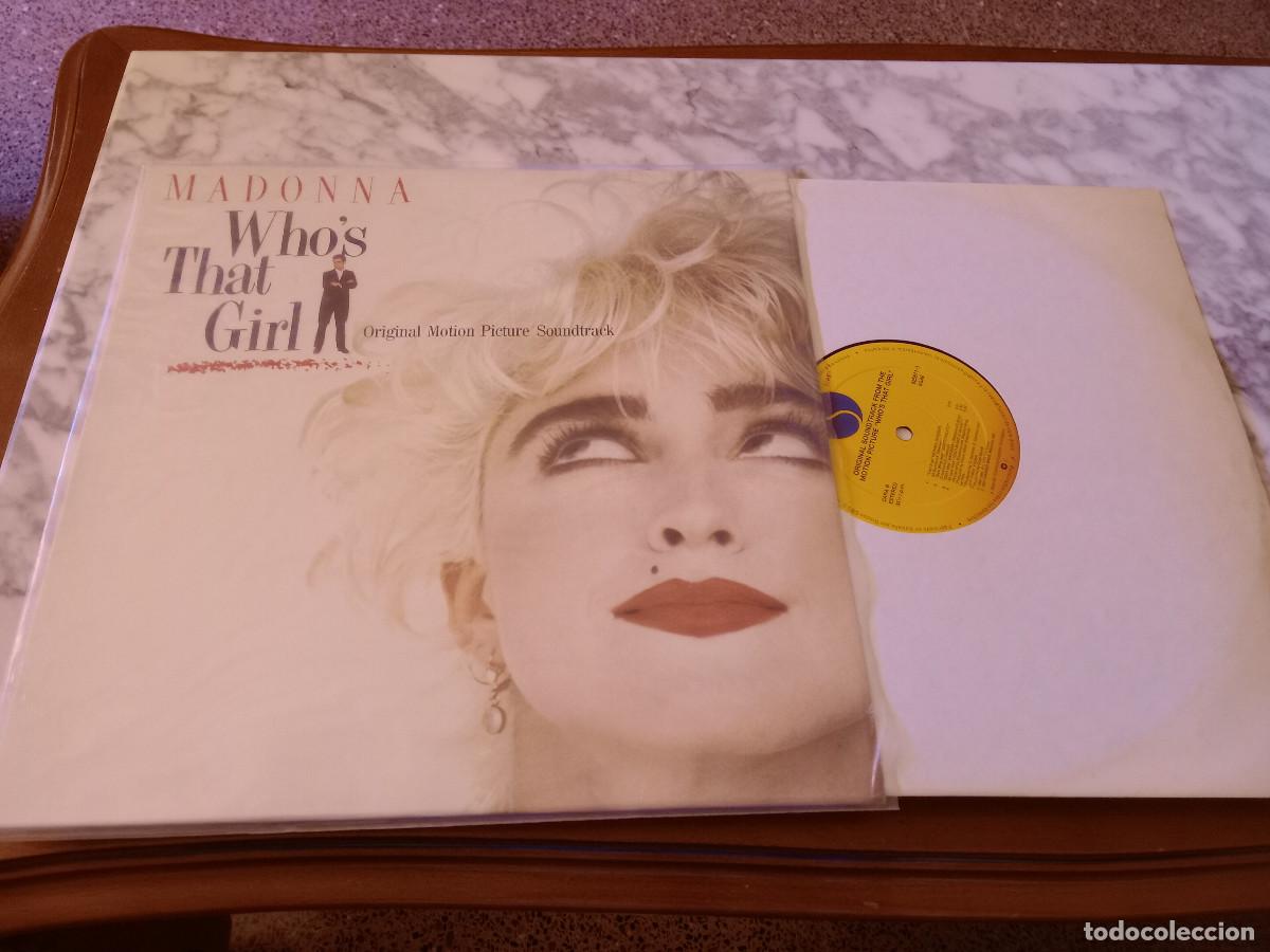 Discos de vinilo: MADONNA / WHO&acute;S THAT GIRL - Foto 1