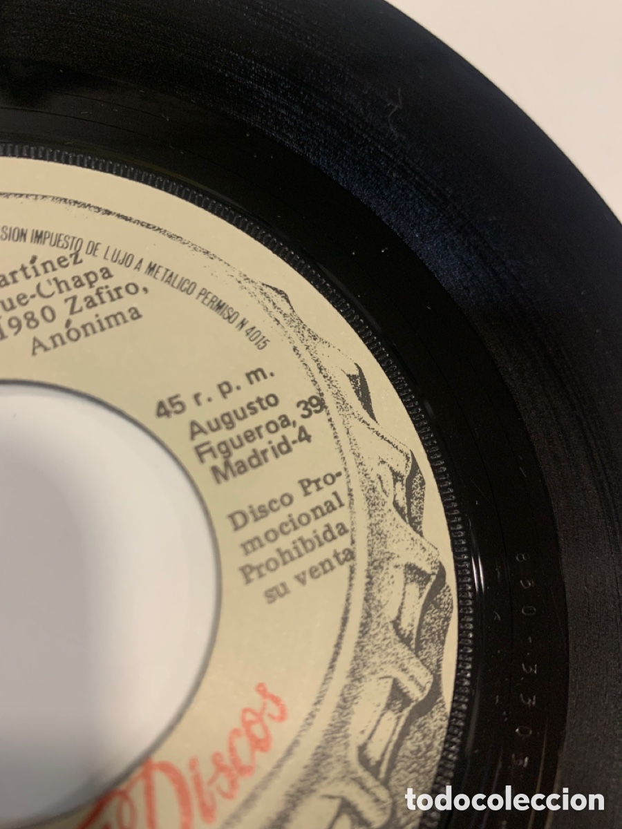 Discos de vinilo: single promo Bloque &ndash; El Hijo Del Alba - Foto 3