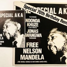 Dischi in vinile: THE SPECIAL AKA / NELSON MANDELA / MX+SINGLE CHRYSALIS 1984 / ESPAÑA
