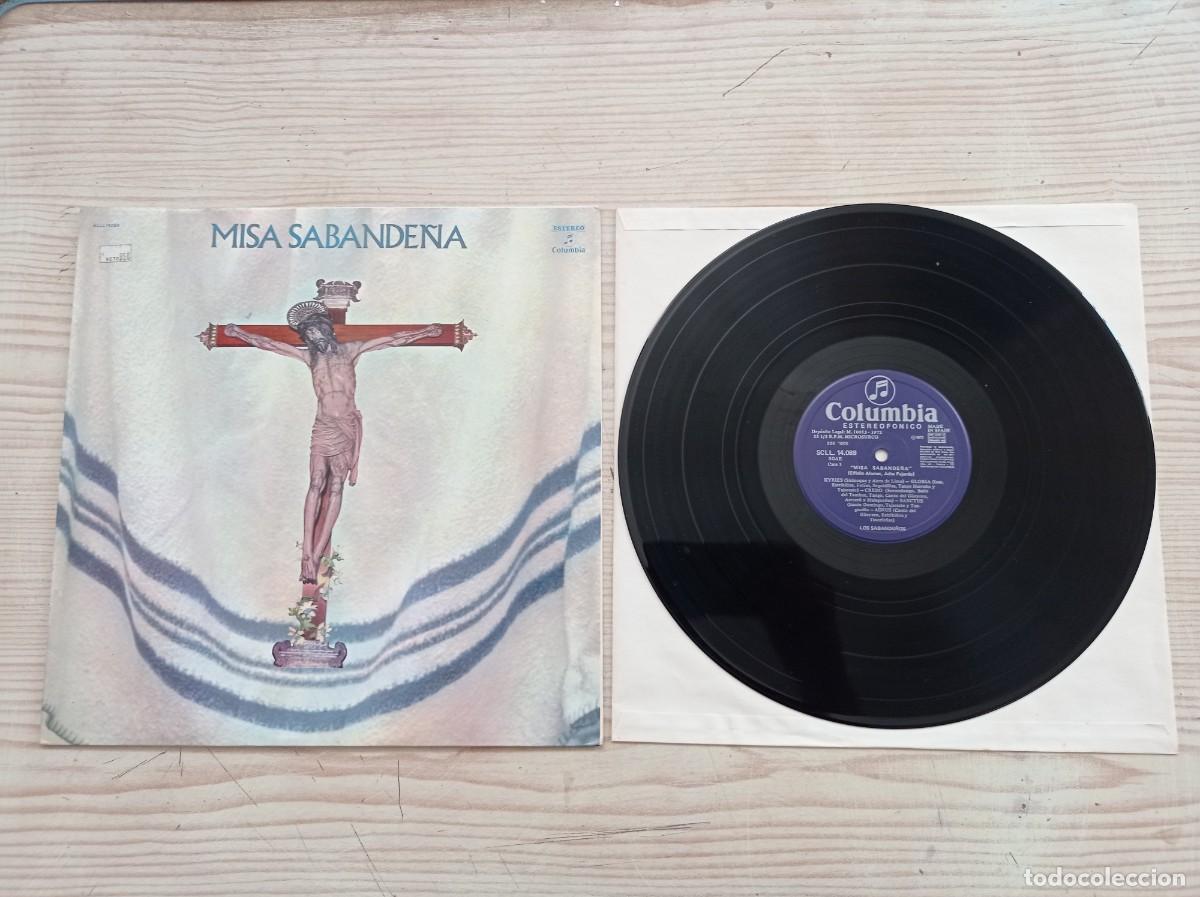 Discos de vinilo: Los Sabande&ntilde;os - Misa Sabande&ntilde;a LP - Foto 1