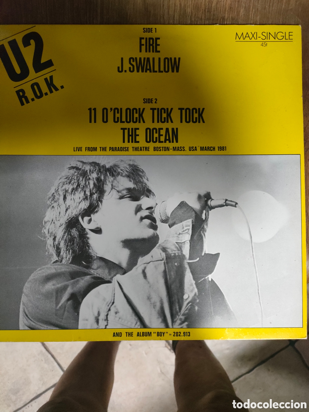 Discos de vinilo: U2 - R.O.K. - 1985 - Spain - New Wave - Foto 1