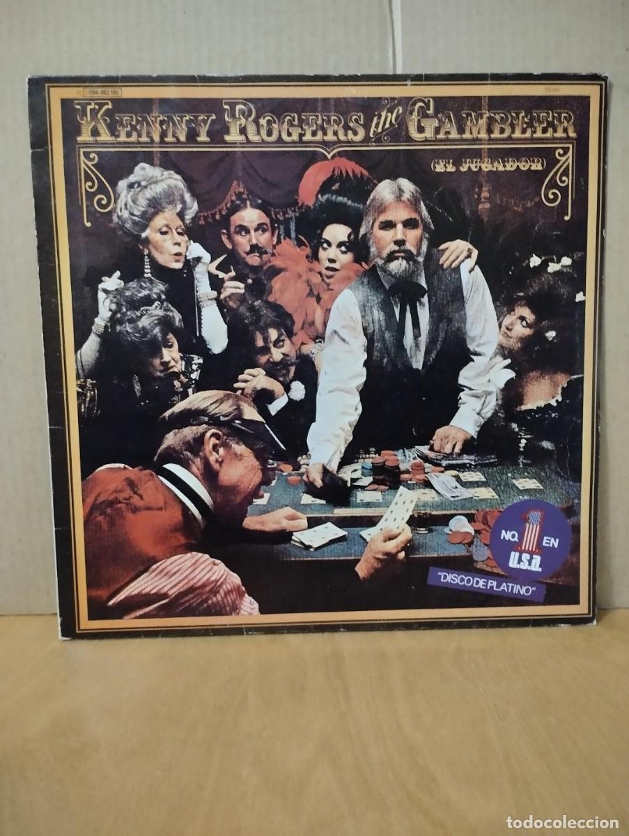 Discos de vinilo: KENNY ROGERS ---- THE GAMBLER - Foto 1