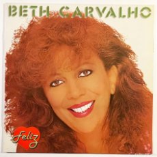 Discos de vinilo: BETH CARVALHO / CORAÇÃO FELIZ / LP RCA 1985 / ESPAÑA
