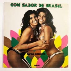 Discos de vinilo: BATIDA DIFERENTE / CON SABOR DE BRASIL / LP RCA 1977 / ESPAÑA