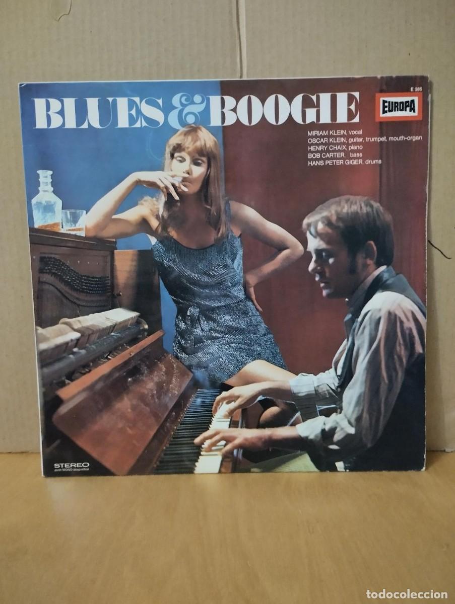 Discos de vinilo: M.KLEIN,O.KLEIN,H.CHAIX,B.CARTER,H.P.GIGER ---- BLUES & BOOGIE