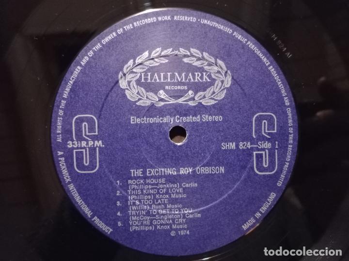 Discos de vinilo: Roy Orbison - the exciting Roy Orbison - Foto 3