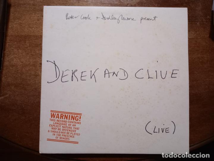 Discos de vinilo: Peter Cook & Dudley Moore present - Derek and Clive - live - Foto 1