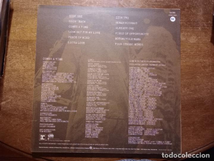 Discos de vinilo: Neil Young - comes a time - Foto 2