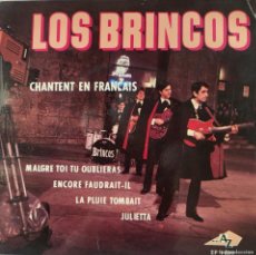Discos de vinilo: LOS BRINCOS CANTAN EN FRANCES EP SELLO AZ EDITADO EN FRANCIA...