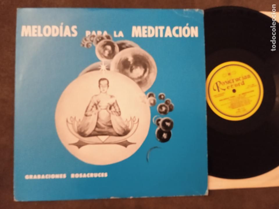 Discos de vinilo: MELODIAS PARA LA MEDITACI&Oacute;N. LP. GRABACIONES ROSACRUCES.