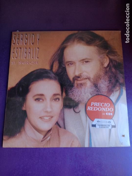 Discos de vinilo: Sergio Y Estibaliz &lrm;&ndash; Si Se&ntilde;or - LP CBS 1988 PRECINTADO - VERSION VAINICA DOBLE, BRANDUARDI