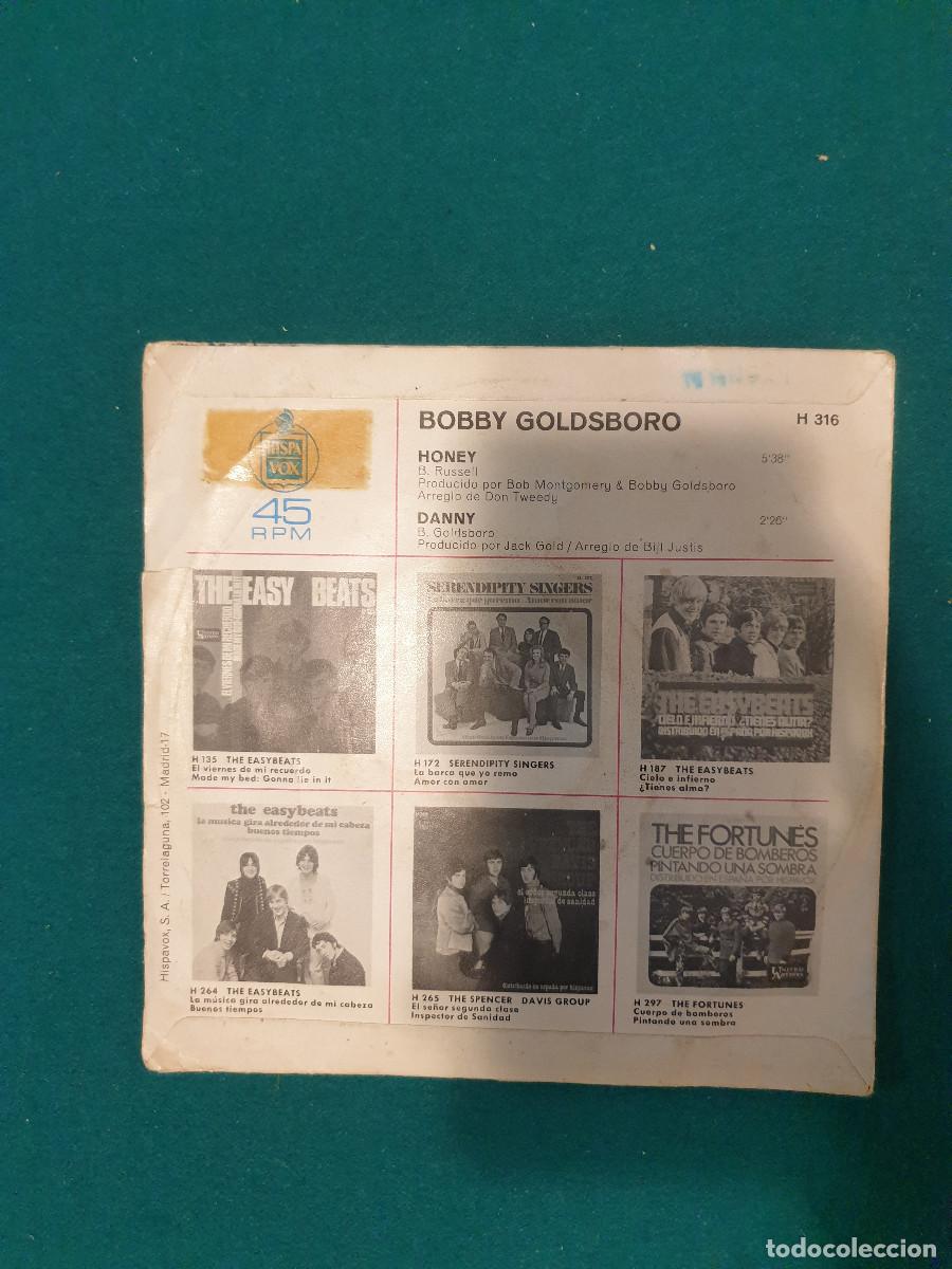 Discos de vinilo: Bobby Goldsboro &ndash; Honey / Danny - Foto 2