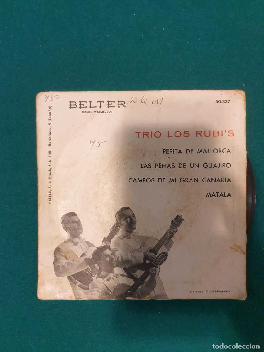 Discos de vinilo: Los Rubis &ndash; Pepita De Mallorca - Foto 2