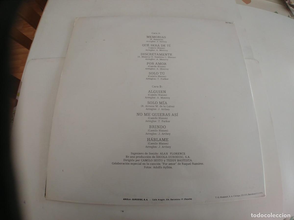 Discos de vinilo: CAMILO SESTO-LP MEMORIAS-GATEFOLD-NUEVO - Foto 3