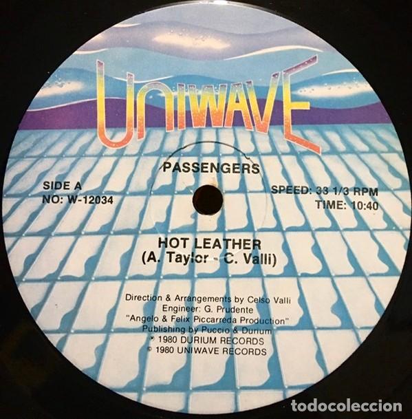 Discos de vinilo: Passengers&ndash; Hot Leather-CANADA-1980-MAXI SINGLE-PRECINTADO - Foto 1