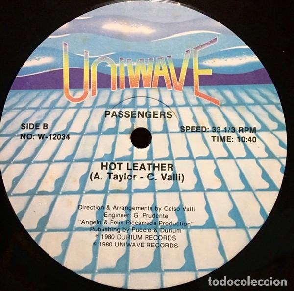 Discos de vinilo: Passengers&ndash; Hot Leather-CANADA-1980-MAXI SINGLE-PRECINTADO - Foto 2