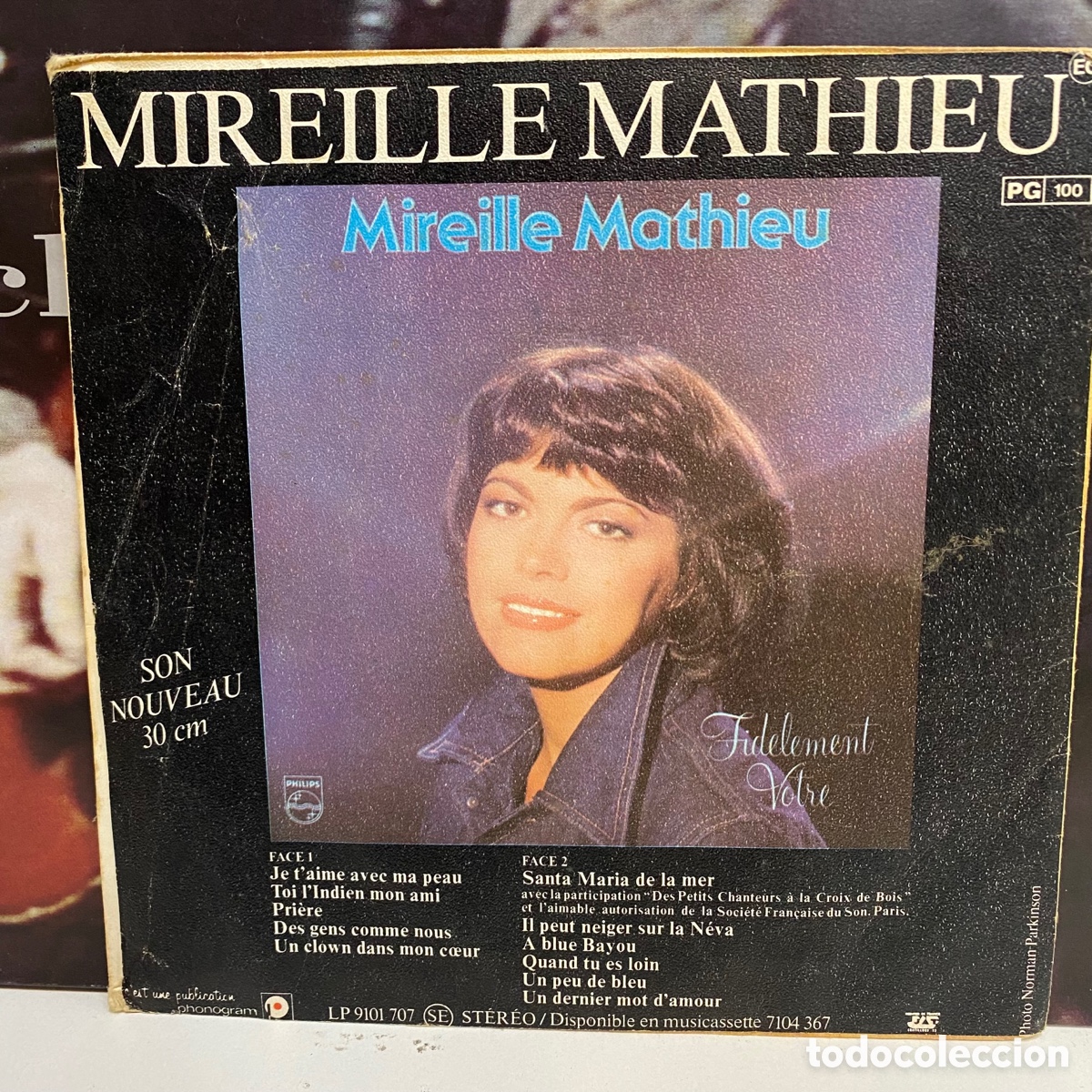 Discos de vinilo: Mireille Mathieu - Santa Maria De La Mer (7&rdquo;, Single) - Foto 2