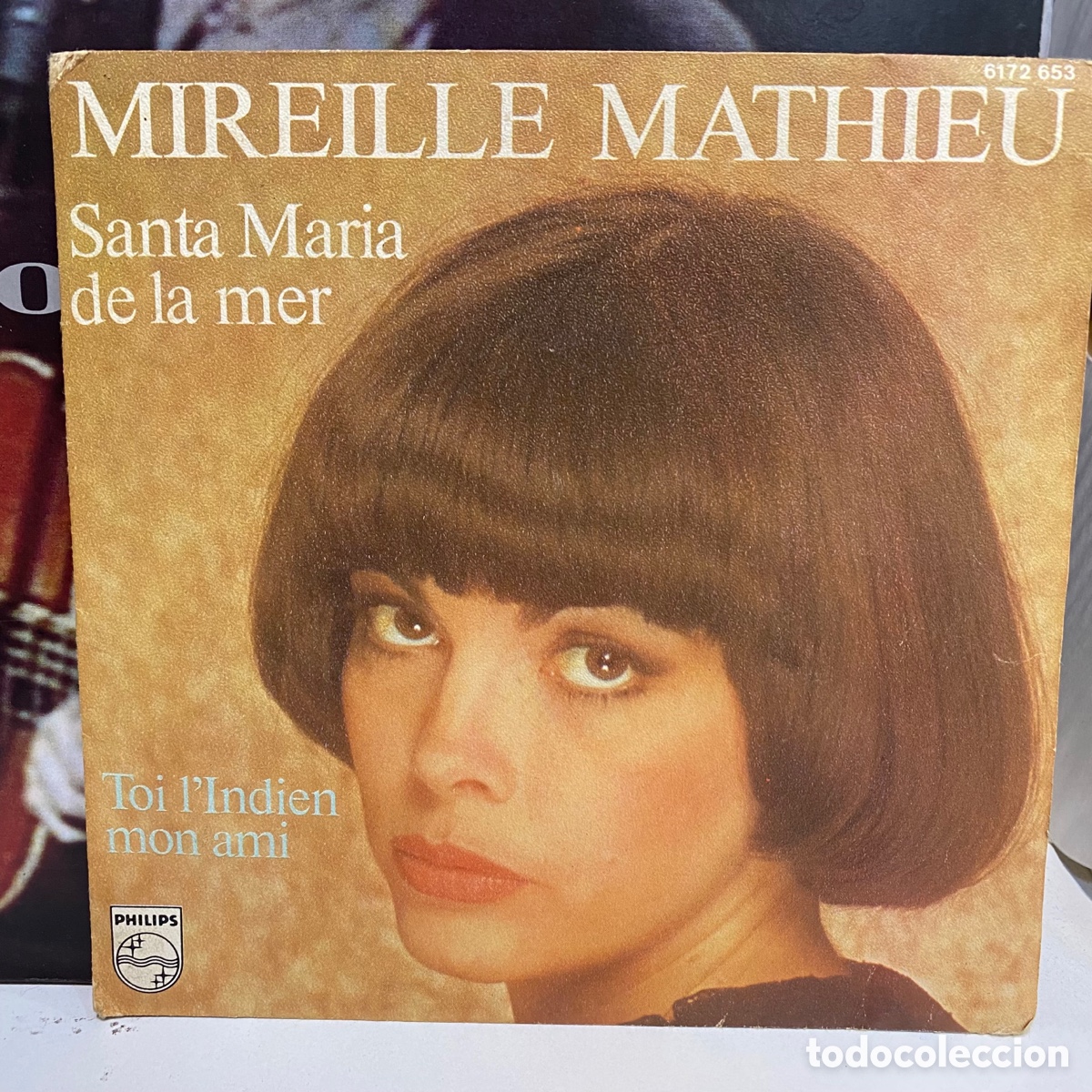 Discos de vinilo: Mireille Mathieu - Santa Maria De La Mer (7&rdquo;, Single) - Foto 1