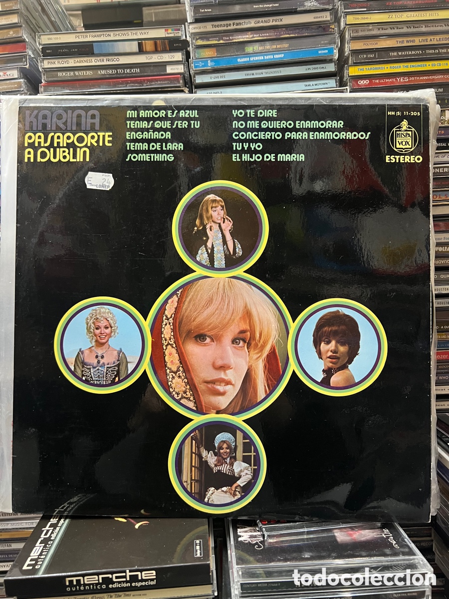 Discos de vinilo: Karina Pasaporte a Dubl&iacute;n - Foto 1
