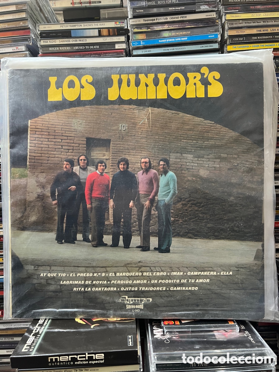 Discos de vinilo: Los junior&rsquo;s Ay que tio - Foto 1