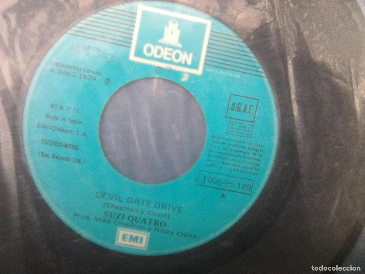 Discos de vinilo: Suzi Quatro - Devil Gate Drive (Emi, 1974) - Foto 1