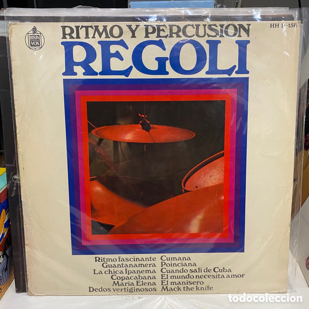 Disques de vinyle: Regol&iacute; - Ritmo Y Percusi&oacute;n (LP, Album)