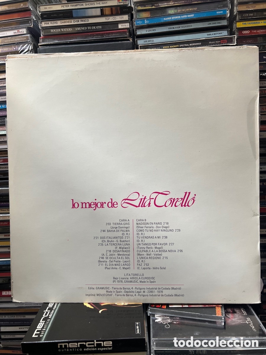 Discos de vinilo: Lo mejor de lita Torello - Foto 2