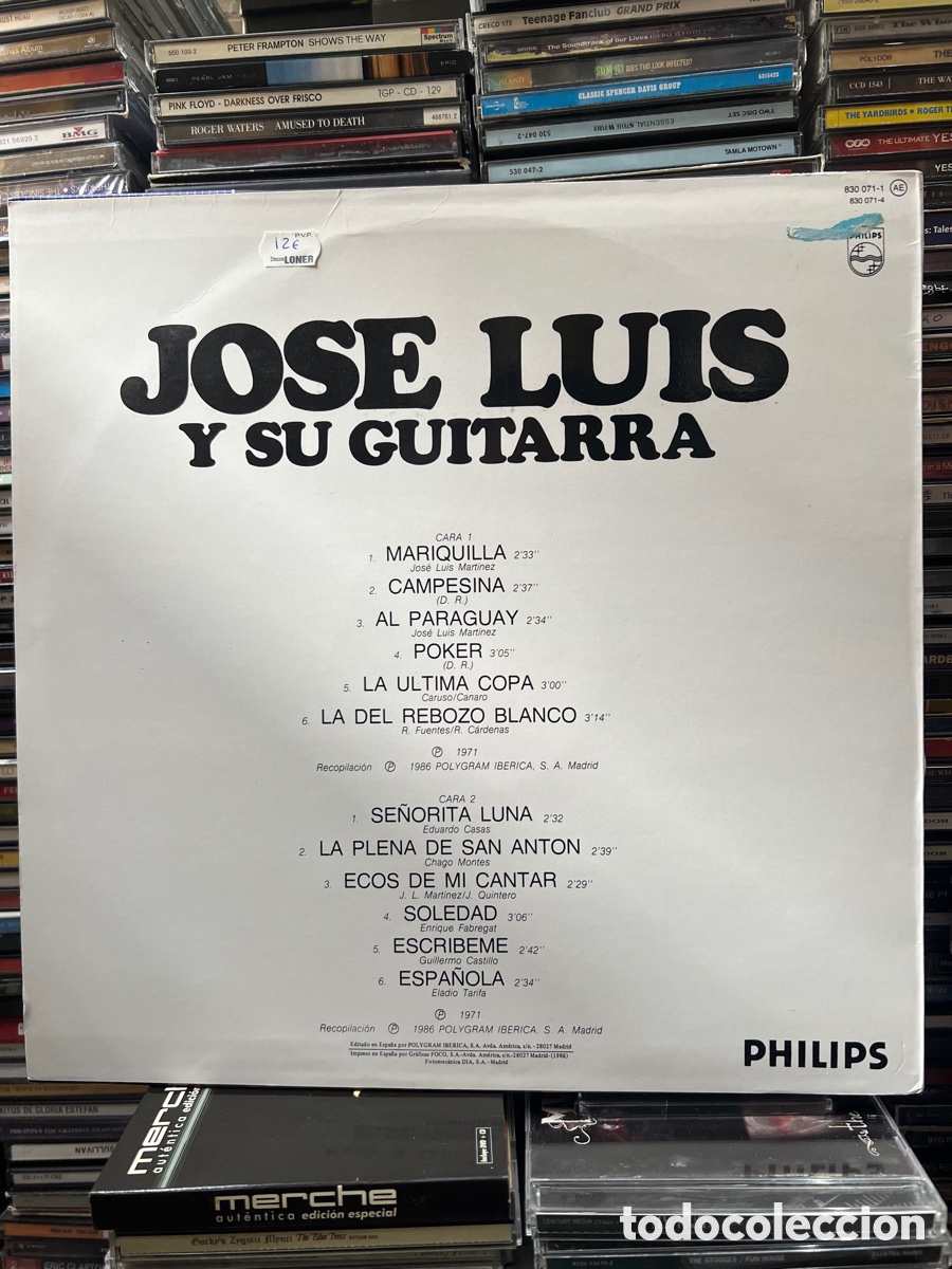 Discos de vinilo: Jose Luis y su guitarra - Foto 2
