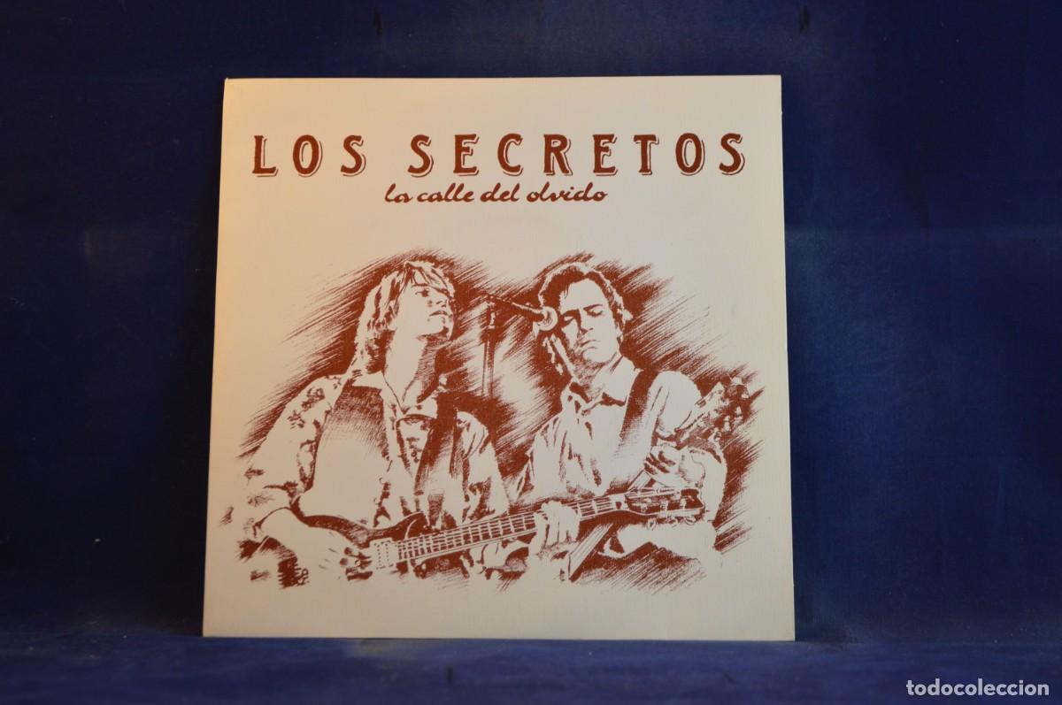 Discos de vinilo: LOS SECRETOS - LA CALLE DEL OLVIDO - SINGLE - Foto 1