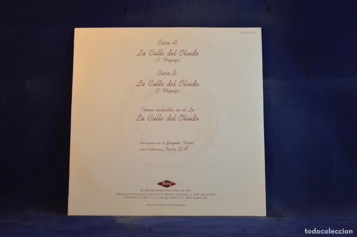Discos de vinilo: LOS SECRETOS - LA CALLE DEL OLVIDO - SINGLE - Foto 2