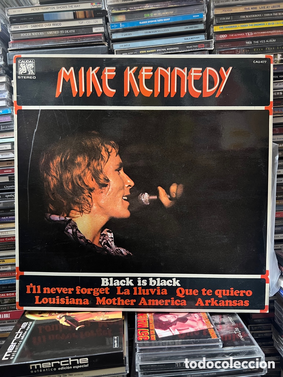 Discos de vinilo: Mike Kennedy Black is black - Foto 1