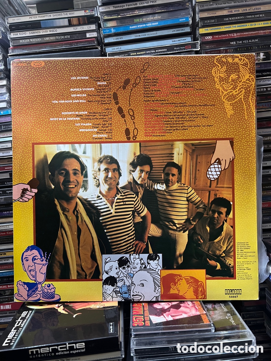Discos de vinilo: Los Mustang&hellip; Los j&oacute;venes - Foto 2