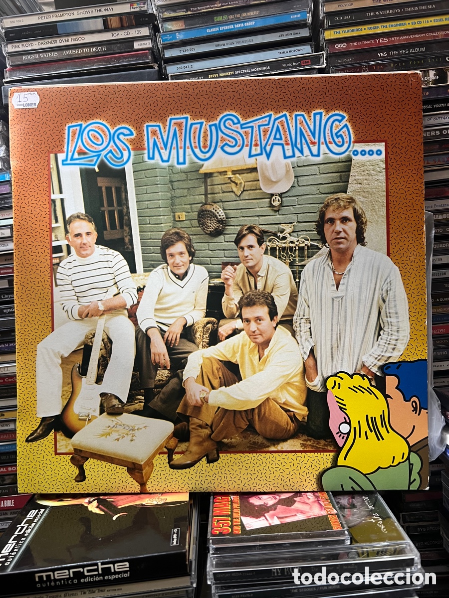 Discos de vinilo: Los Mustang&hellip; Los j&oacute;venes - Foto 1